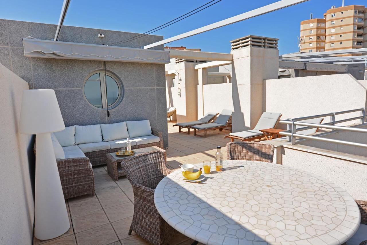 Luxury Beachfront Penthouse By Nras El Campello Exterior photo